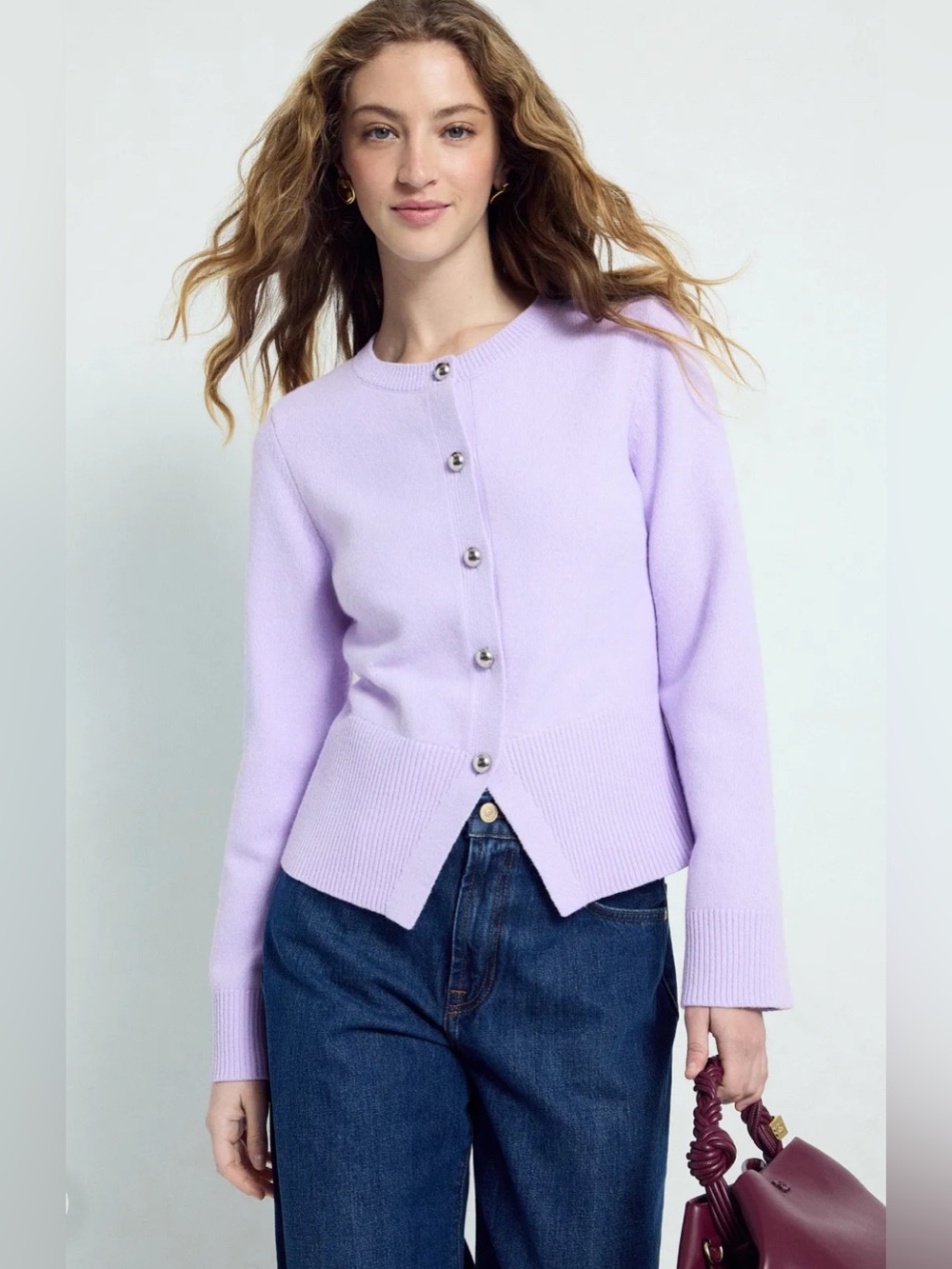 Ted Baker London Crew Neck cardigan Size small